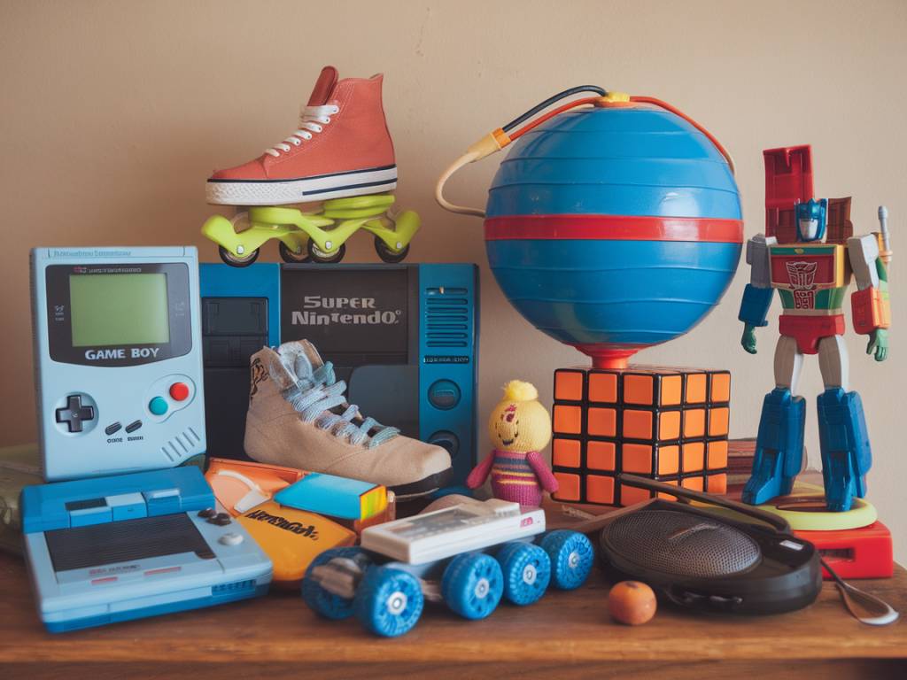 "Les jouets emblématiques des années 90 : une plongée nostalgique"